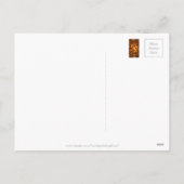 Elegant Chic Copper Gold Kerstster Feestdagenkaart (Achterkant)