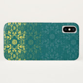  Elegant Chic Damask Lace Florals afgesloten Case-Mate iPhone Case (Achterkant (horizontaal))