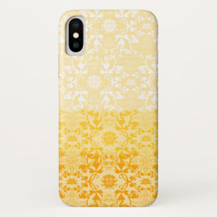 Elegant Chic Damask Lace Florals afgesloten iPhone X Hoesje
