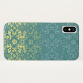 Elegant Chic Damask Lace Florals afgesloten Case-Mate iPhone Case (Achterkant (horizontaal))