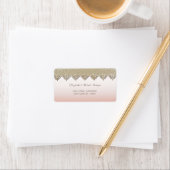 Elegant Chic Damask Wedding Label (Insitu)