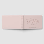 Élégant chic Dusty rose et Rose Mariage or Foil (Complet)