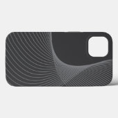 Elegant, chic, eenvoudig, modern grafisch patroon Case-Mate iPhone case (Achterkant (horizontaal))