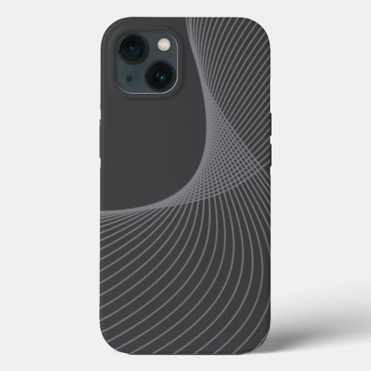 Elegant, chic, eenvoudig, modern grafisch patroon Case-Mate iPhone case (Achterkant)