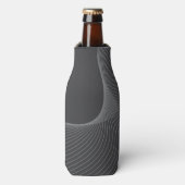 Elegant, chic, eenvoudig, modern grafisch patroon flesjeskoeler (Fles Voorkant)