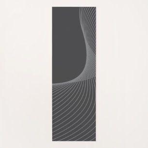 Elegant, chic, eenvoudig, modern grafisch patroon yogamat