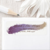 Élégant Chic, Étiquette de adresse de pointes de b (En situation)