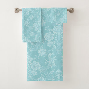 Élégant Chic Floral Chic Damask-Mint