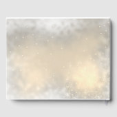 Elegant Chic Gold Wedding Gastenboek (Achterkant)