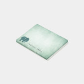 Elegant chic lady oliephant  post-it® notes (Schuin)