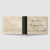 Elegant  Chic Library Bruiloft Gastenboek (Volledig)