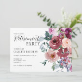 Élégant Chic Retraite Party Invitation (Debout devant)