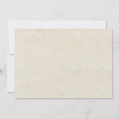 Elegant Chic Retro Classy Modern Wedding Kaart (Achterkant)