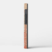 Elegant Chic Roos Gold Glitter Drivers Diamonds Case-Mate iPhone Case (Achterkant / Links)