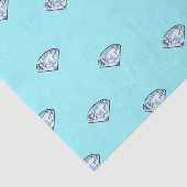 Elegant Chic Shiny Diamonds Girly Tissuepapier (Detail)