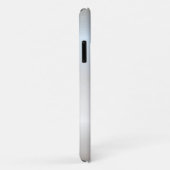 Elegant Chic Silver Glitter-schijven Case-Mate iPhone Case (Achterkant/rechts)