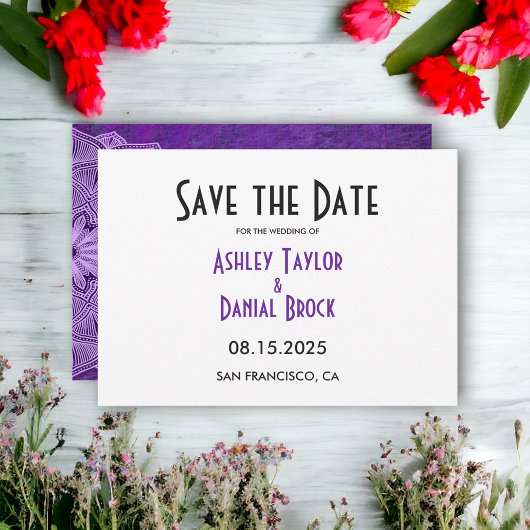 Elegant Chic Simple Minimalist Script Weddenschap Save The Date
