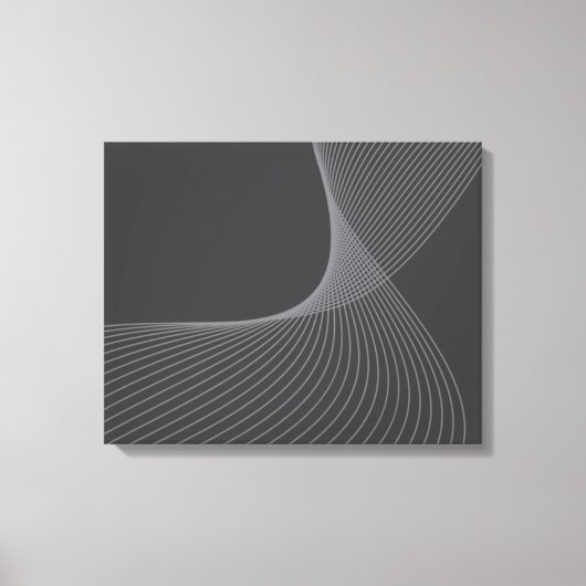 Elegant, chic, simple, modern graphic pattern art canvas afdruk (Voorkant)