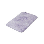 Elegant chic soft lavender paarse glitter marmer badmat (Gekanteld)