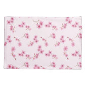 Elegant Chic Spring Cherry Blossom Floral Pattern Kussensloop (Achterkant)