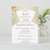 Elegant Chic Stylish, Bride Dress Vrijgezellenfees Kaart (Staand voorkant)