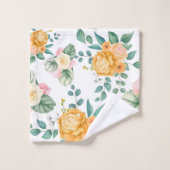 Elégant chic tendance orangé (Gant de toilette)