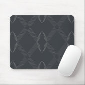 Elegant, chic, weelderig, single line pattern muismat (Met muis)