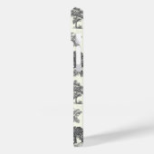 Elegant  Chic Zwart Wit Paard Toile Case-Mate iPhone Case (Achterkant / Links)