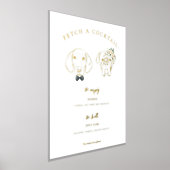 Élégant chien | Poster de boisson Signature de mar (Poser)