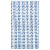 Elegant China Blue Rozen Tafelkleed (Voorkant)