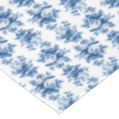 Elegant China Blue Rozen Tafelkleed (Gekanteld)