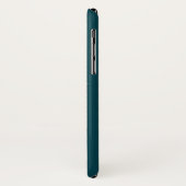 Elegant chique blauw Blauwgroen Case-Mate iPhone Case (Achterkant/links)