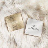 Elegant chique goud modern vierkant minimalistisch