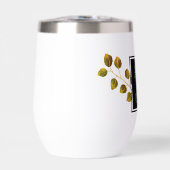 Elegant chique monogram wit (Voorkant)