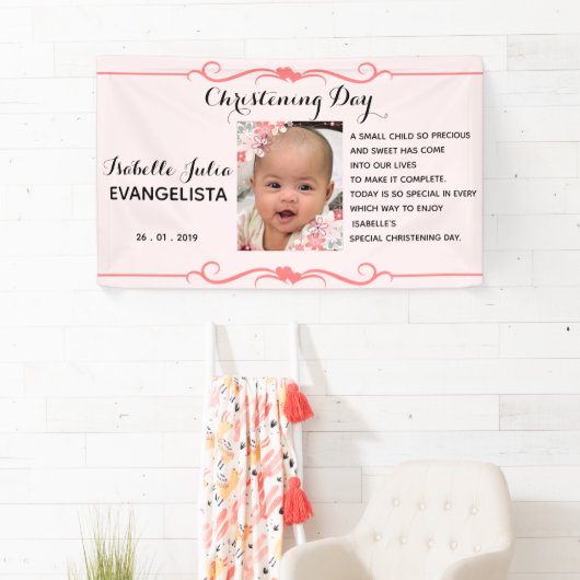 Elegant CHRISTENING DAY Event Party Spandoek (Insitu)