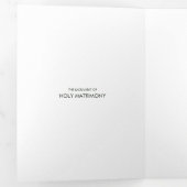 Élégant Christian Photo Faire-part de mariage Gree (Intérieur en premier)