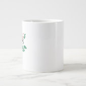 Elegant Christmas Mug – Classic Holiday Coffee & T Extra Grote Beker (Voorkant)