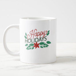 Elegant Christmas Mug – Classic Holiday Coffee & T Extra Grote Beker