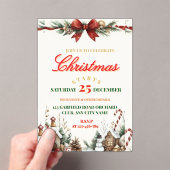 Elegant Christmas Party Invitation (In situ (ordinateur de poche))