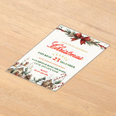 Elegant Christmas Party Invitation (Poser)