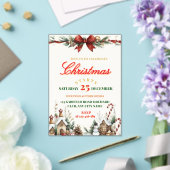 Elegant Christmas Party Invitation (Insitu (Mariage))