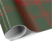 Elegant Christmas Plaid Cadeaupapier (Rol Hoek)