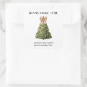Elegant Christmas Tree | Candle Labels (Tas)