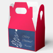 Elegant Christmas Tree Favor Box Bedankdoosjes (Geopend)