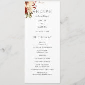 Elegant Christmas Winter Floral Programma (Voorkant)