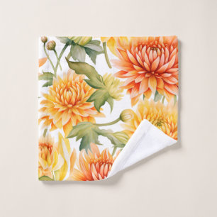 Elégant Chrysanthème aquarelle