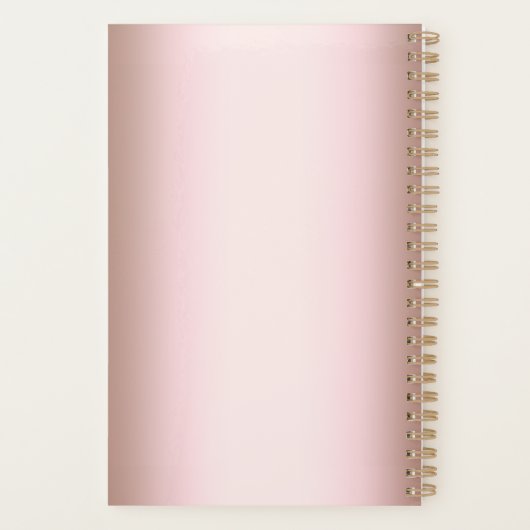 Elégant ciseaux d'or rose moderne coiffeur (Dos)