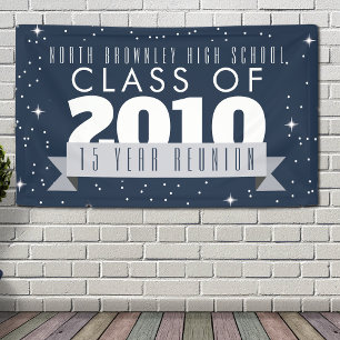 Elegant class reunion banner