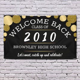 Elegant class reunion banner