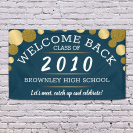 Elegant class reunion banner